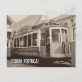 Lissabon, Portugal Briefkaart reizen (Voorkant)