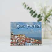 Lissabon, Portugal Briefkaart reizen (Staand voorkant)