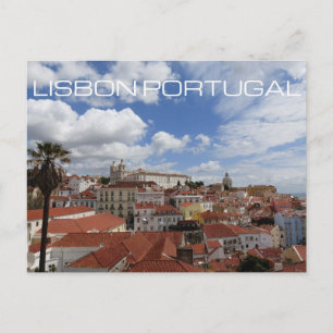Lissabon, Portugal Briefkaart reizen