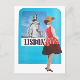 Lissabon Portugal briefkaart voor reizen