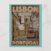 Lissabon Portugal Briefkaart voor reizen (Voorkant)