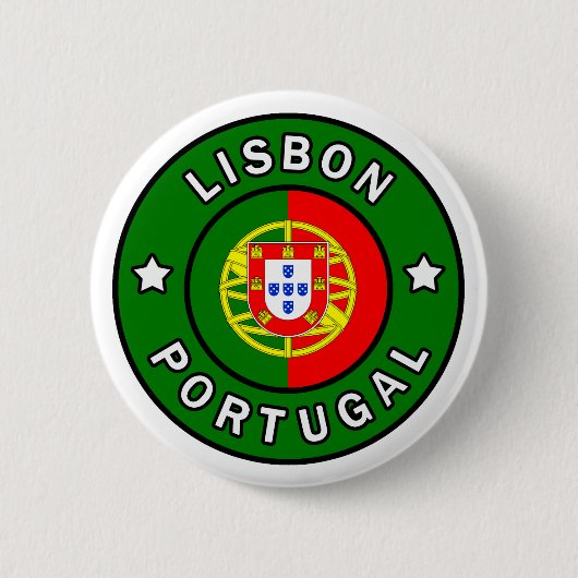 Lissabon Portugal Button (Voorkant)