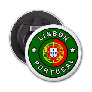 Lissabon Portugal Button Flesopener