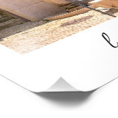 Lissabon, Portugal, Colorful Mural, foto Foto Afdruk (Hoek)