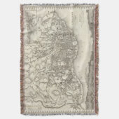 Lissabon, Portugal Deken (Voorkant Verticaal)