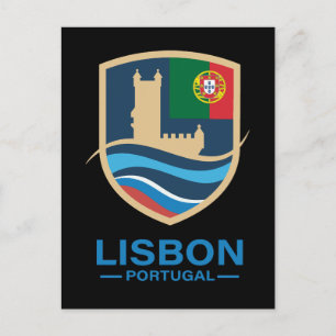 Lissabon Portugal Europa Briefkaart