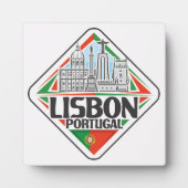 Lissabon Portugal Fotoplaat (Voorkant)