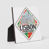 Lissabon Portugal Fotoplaat (Voorkant)