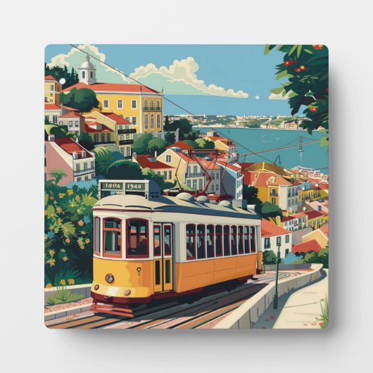 Lissabon Portugal Fotoplaat (Voorkant)
