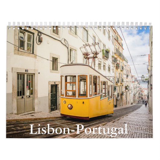 Lissabon-Portugal kalender (Hoes)