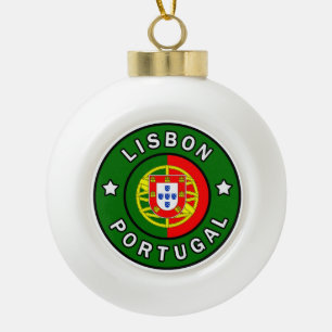 Lissabon Portugal Keramische Bal Ornament