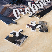 Lissabon, Portugal Legpuzzel (Zijkant)
