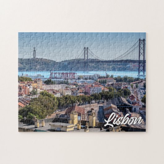 Lissabon, Portugal Legpuzzel (Horizontaal)