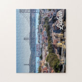 Lissabon, Portugal Legpuzzel (Verticaal)