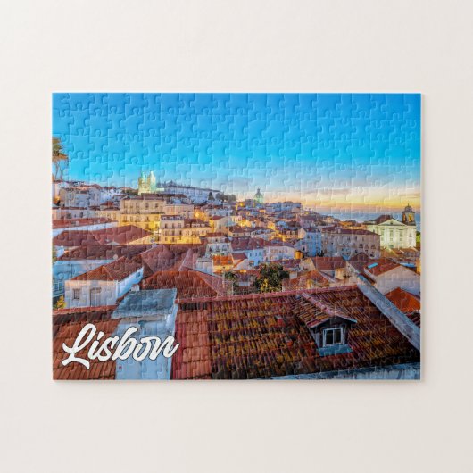 Lissabon, Portugal Legpuzzel (Horizontaal)