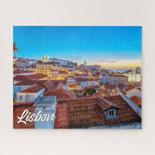 Lissabon, Portugal Legpuzzel