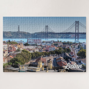 Lissabon, Portugal Legpuzzel