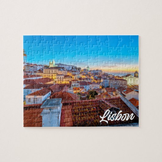 Lissabon, Portugal Legpuzzel (Horizontaal)