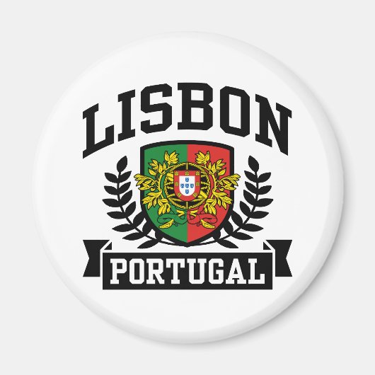 Lissabon Portugal Magneet (Voorkant)