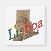 Lissabon Portugal Magneet (Voorkant)