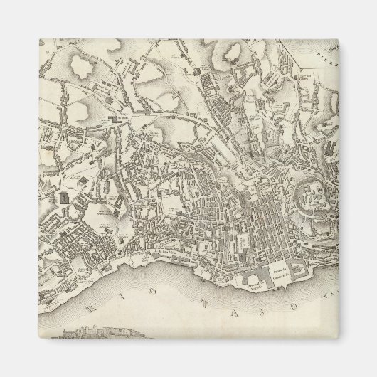 Lissabon, Portugal Magneet (Voorkant)