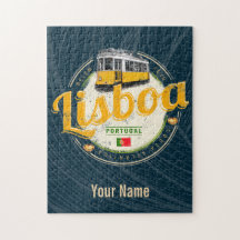 Lissabon Portugal met de  Souvenir van Retro Tram