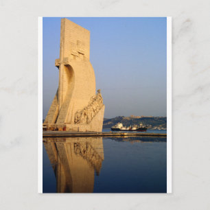 Lissabon, Portugal, monument voor de Ontdekkingen Briefkaart