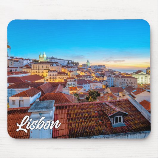 Lissabon, Portugal Muismat (Voorkant)