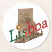 Lissabon Portugal Onderzetters (Voorkant)