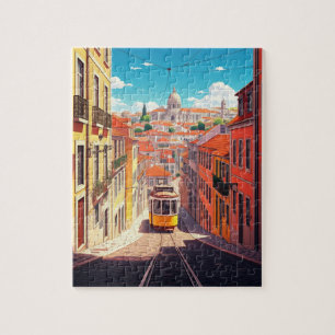 Lissabon Portugal Pantheon Alfama Anime Legpuzzel