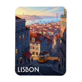 Lissabon Portugal Pantheon Alfama Anime Magneet