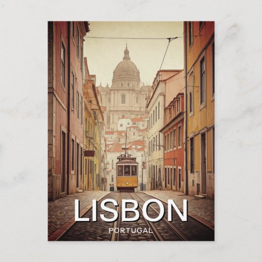 Lissabon Portugal Pantheon Alfama Briefkaart (Voorkant)