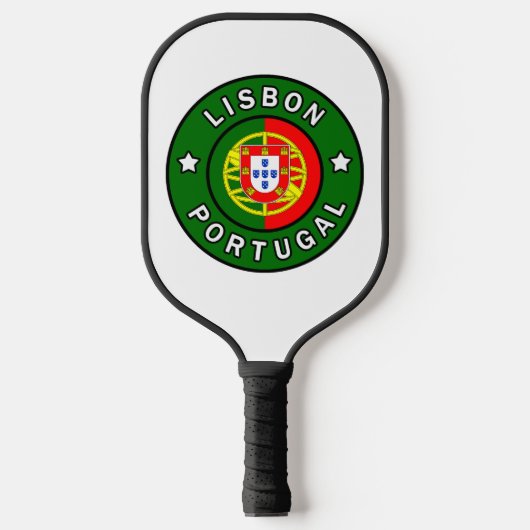 Lissabon Portugal Pickleball Paddle (Voorkant)