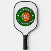 Lissabon Portugal Pickleball Paddle (Achterkant)