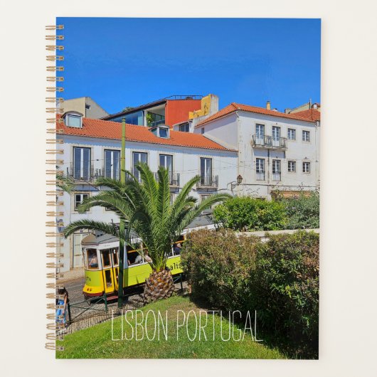 Lissabon, Portugal Planner (Voorkant)
