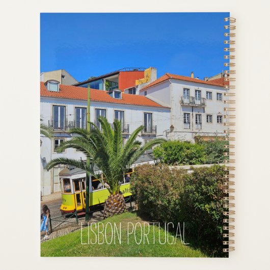 Lissabon, Portugal Planner (Achterkant)