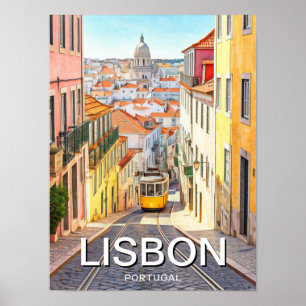 Lissabon Portugal Poster