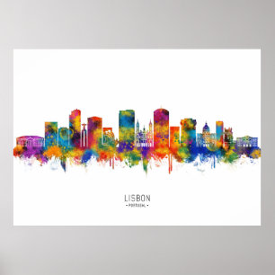 Lissabon Portugal Poster