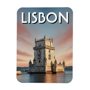 Lissabon Portugal Reis Belem Toren  Magneet
