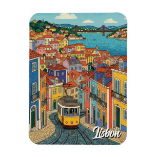 Lissabon Portugal Reis Magneet