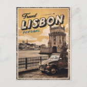  Lissabon Portugal reisgeschenken en souvenirs Briefkaart (Voorkant)