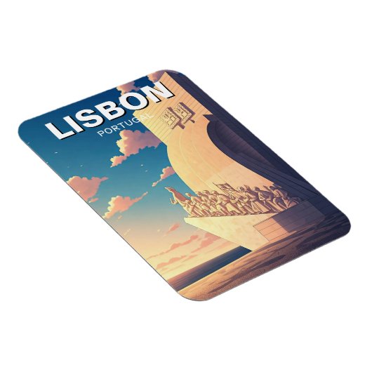 Lissabon Portugal Reismonument van de Discoveries Magneet (Rechterzijde)