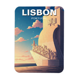 Lissabon Portugal Reismonument van de Discoveries Magneet