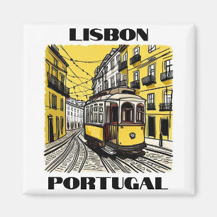 Lissabon, Portugal - Reizen - Magnet