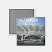 Lissabon Portugal Reizen Souvenir Koelkast Magnete Magneet (Voorkant / Achterkant)