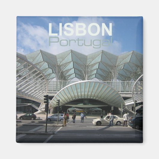 Lissabon Portugal Reizen Souvenir Koelkast Magnete Magneet (Voorkant)