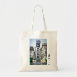 Lissabon Portugal Retro Elevator Holiday Souvenir Tote Bag