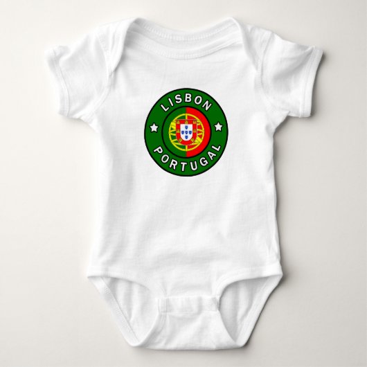 Lissabon Portugal Romper (Voorkant)