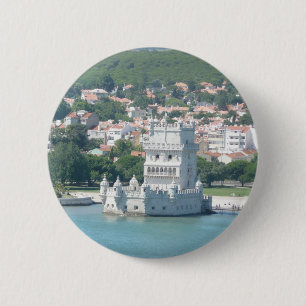 Lissabon, Portugal Ronde Button 5,7 Cm