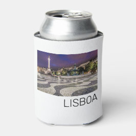 Lissabon Portugal Rossio Square Vakantie Souvenir Blikjeskoeler